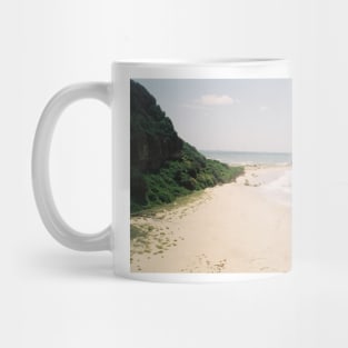 Seaside Serenity: Beach Photo Art Print Mug